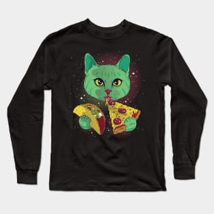 Cosmic Kitty x Food is Life Long Sleeve T-Shirt